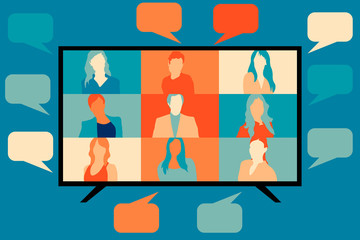 Virtual Conference with Captions